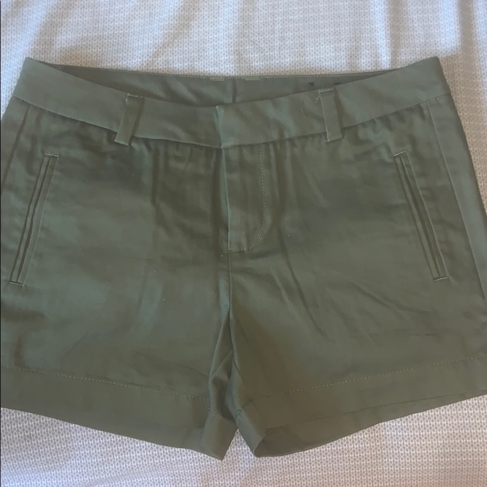 Size 4 Stylus Olive Green Shorts